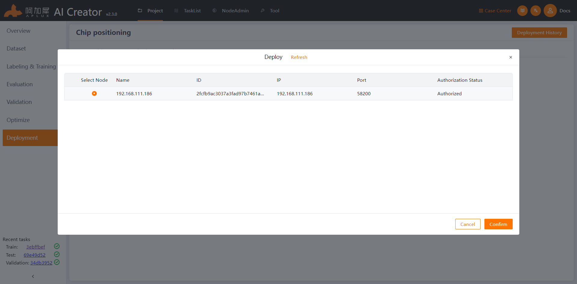 Deploy Application