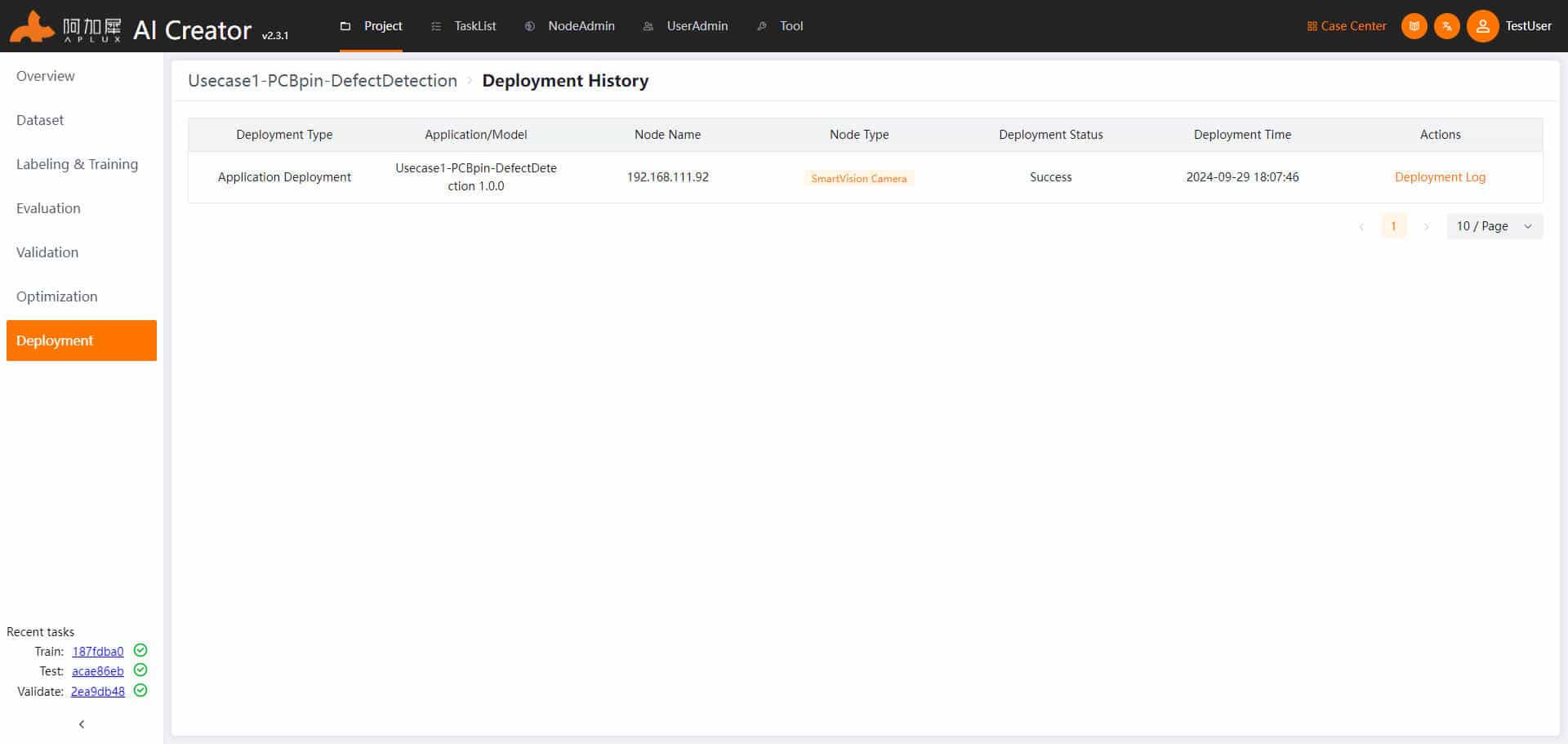 Deploy Application